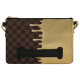 Sprayground Τσαντάκι ώμου Sharks In Paris Gold Drip Crossover Clutch